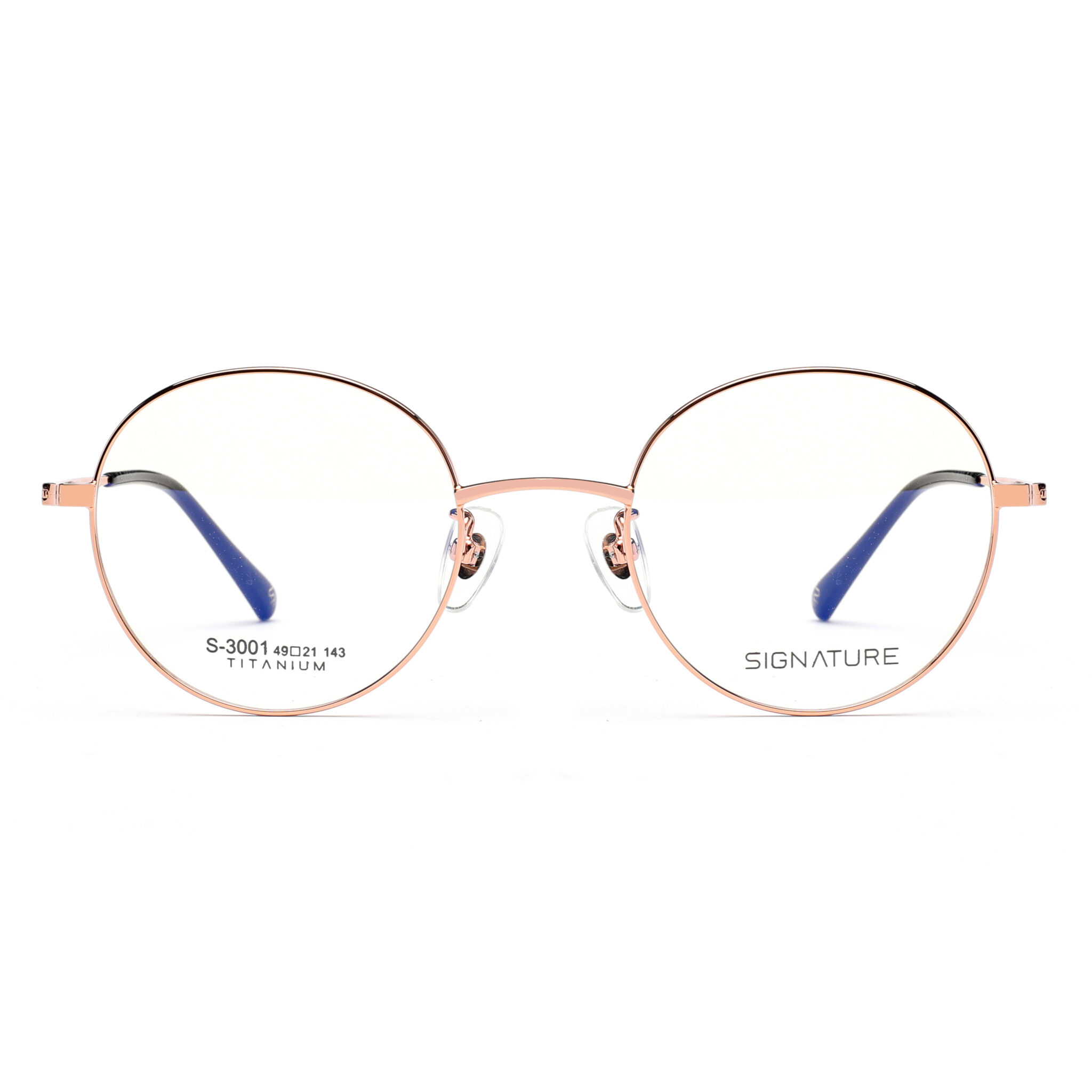 Wholesale Optical Round Metal Eyeglasses
