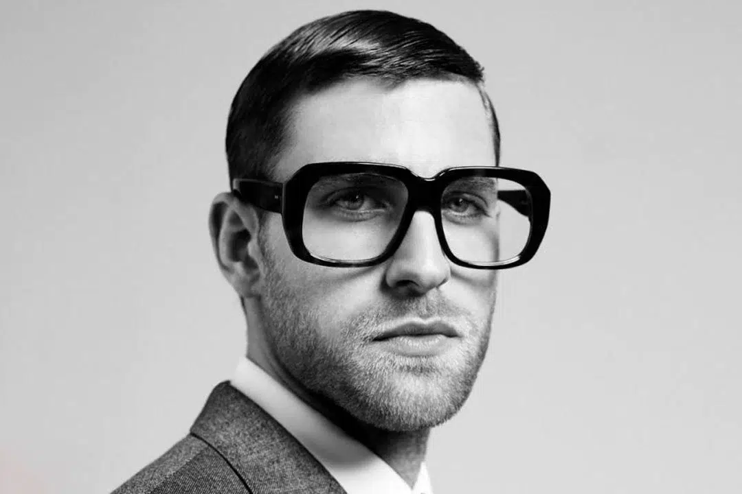 men oversized eyeglasses